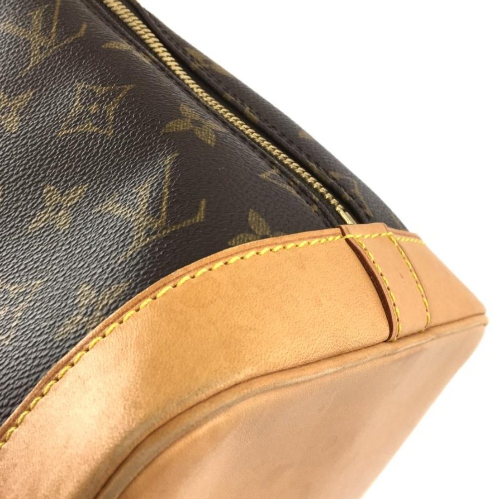 Louis Vuitton Alma Monogram Canvas Handbag Satchel - Picture 11 of 12